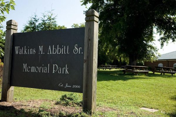 sign for abbitt park