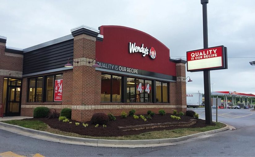 exterior of wendys