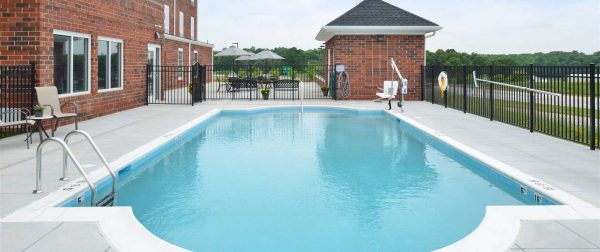 pool at hotel