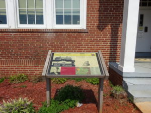 information display sign in front of carver price museum