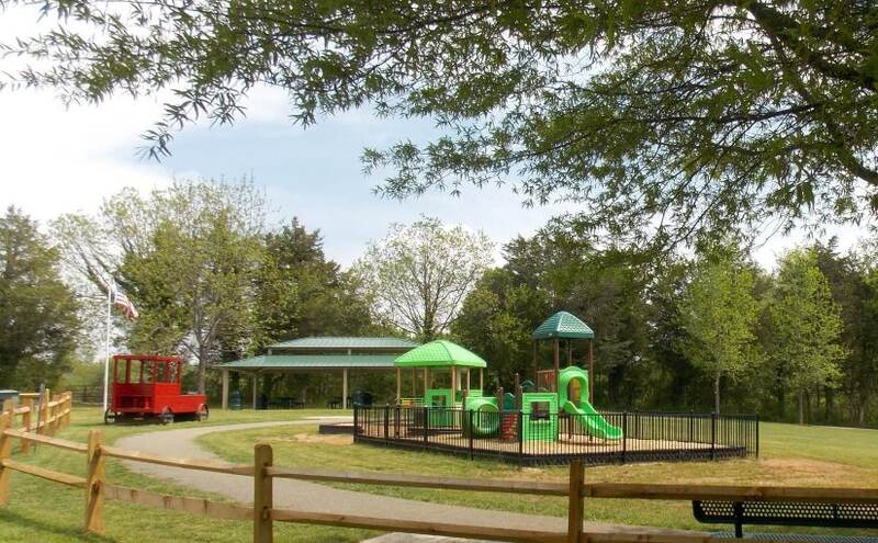 park with children's play area