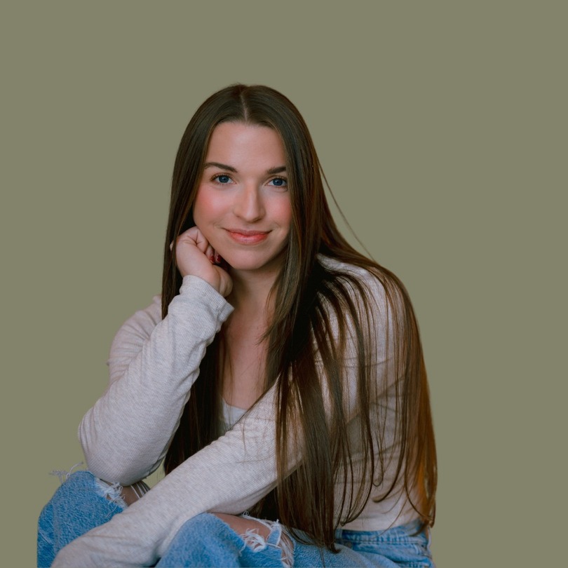 Woman with long hair