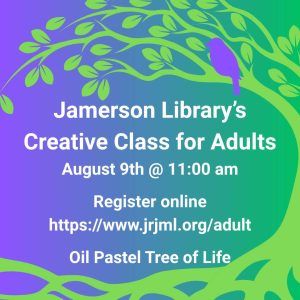 Flyer for Creative Class August 9