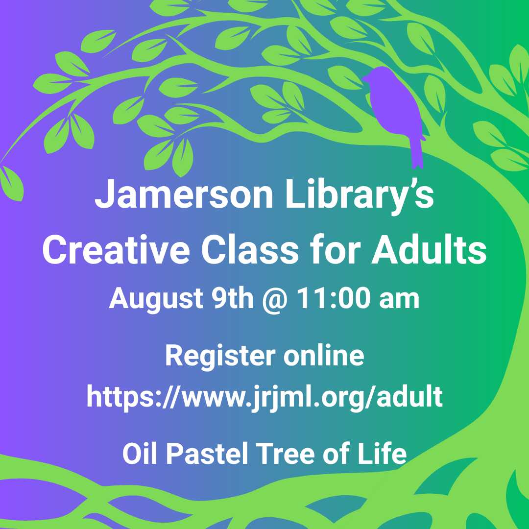 Flyer for Creative Class August 9