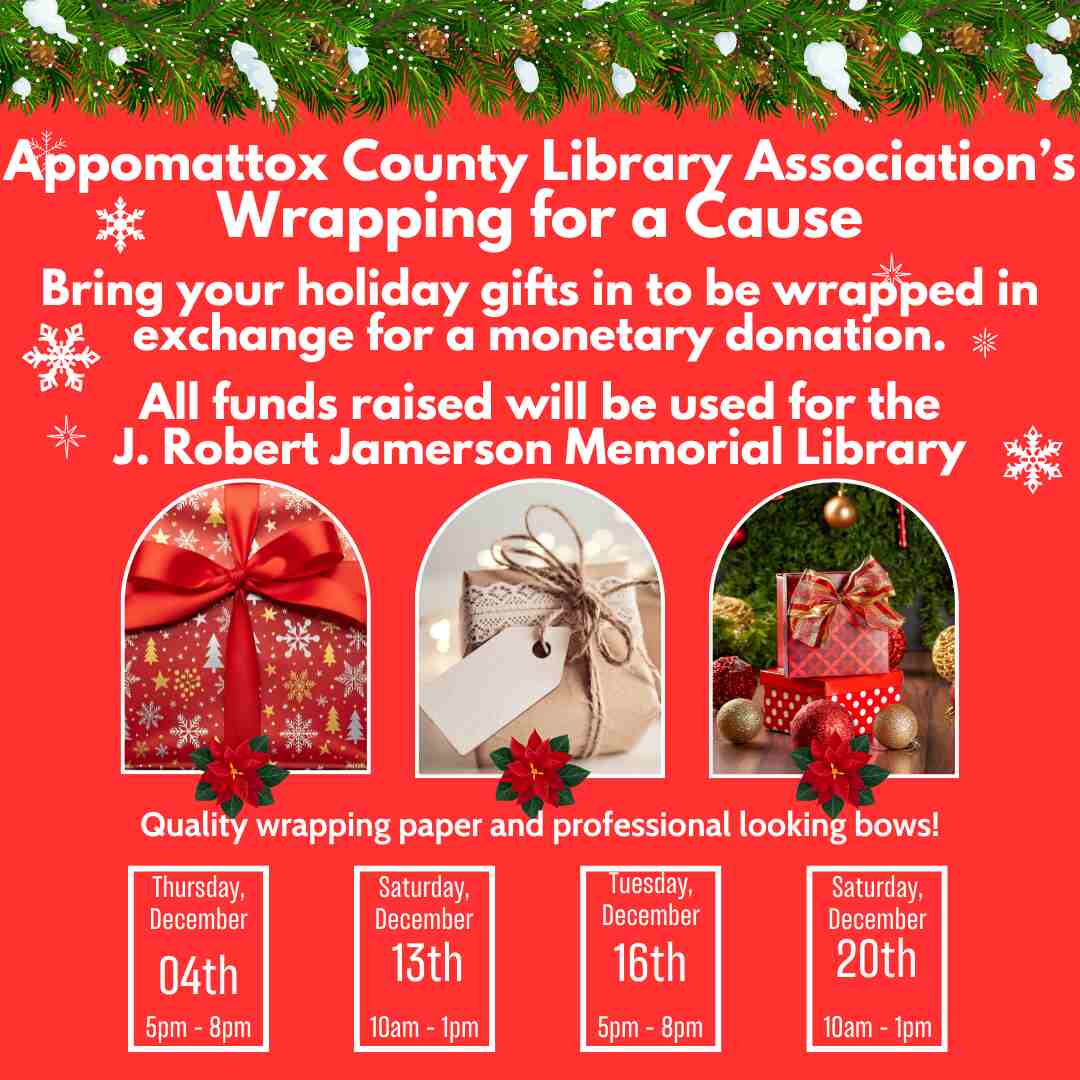 Flyer for Wrapping for a Cause
