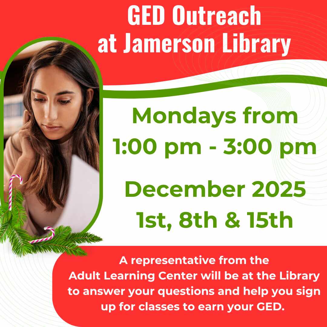 Flyer for Dec GED Outreach