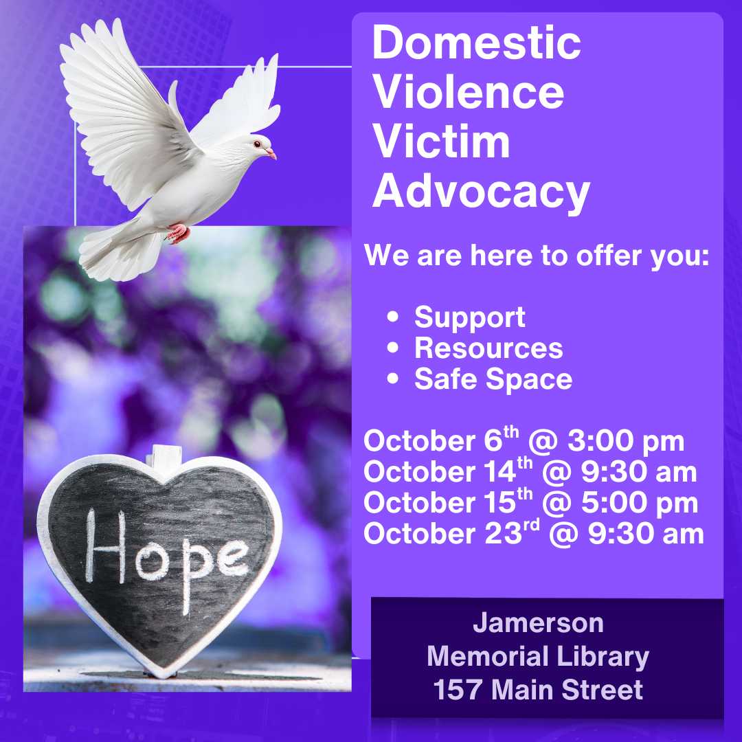 Flyer for Domestic Violence Victim Advocacy