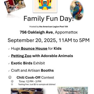 Flyer for Family fun Day