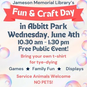 Flyer for Fun & Craft Day