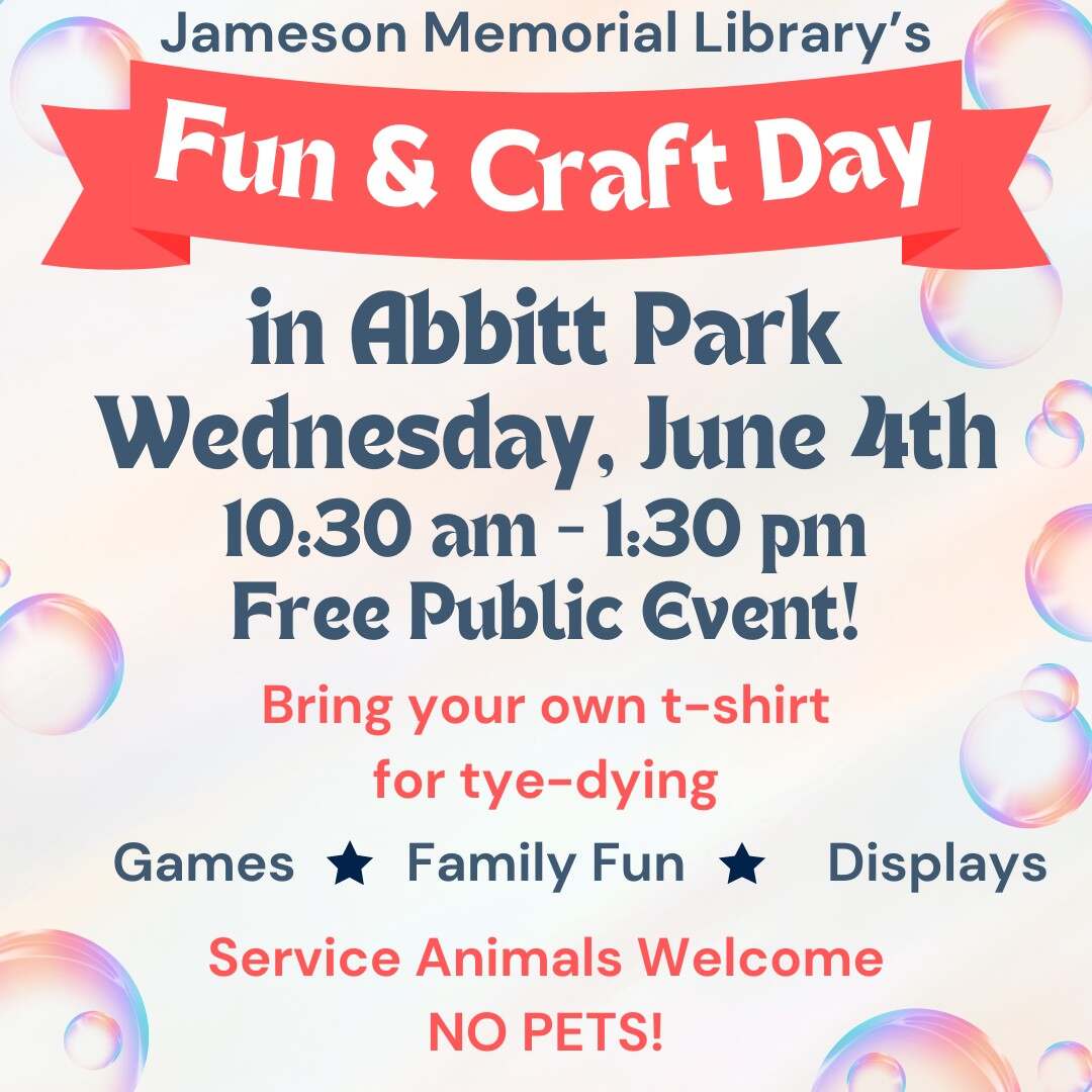 Flyer for Fun & Craft Day