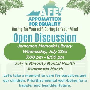 Flyer for AFE Meeting July 23