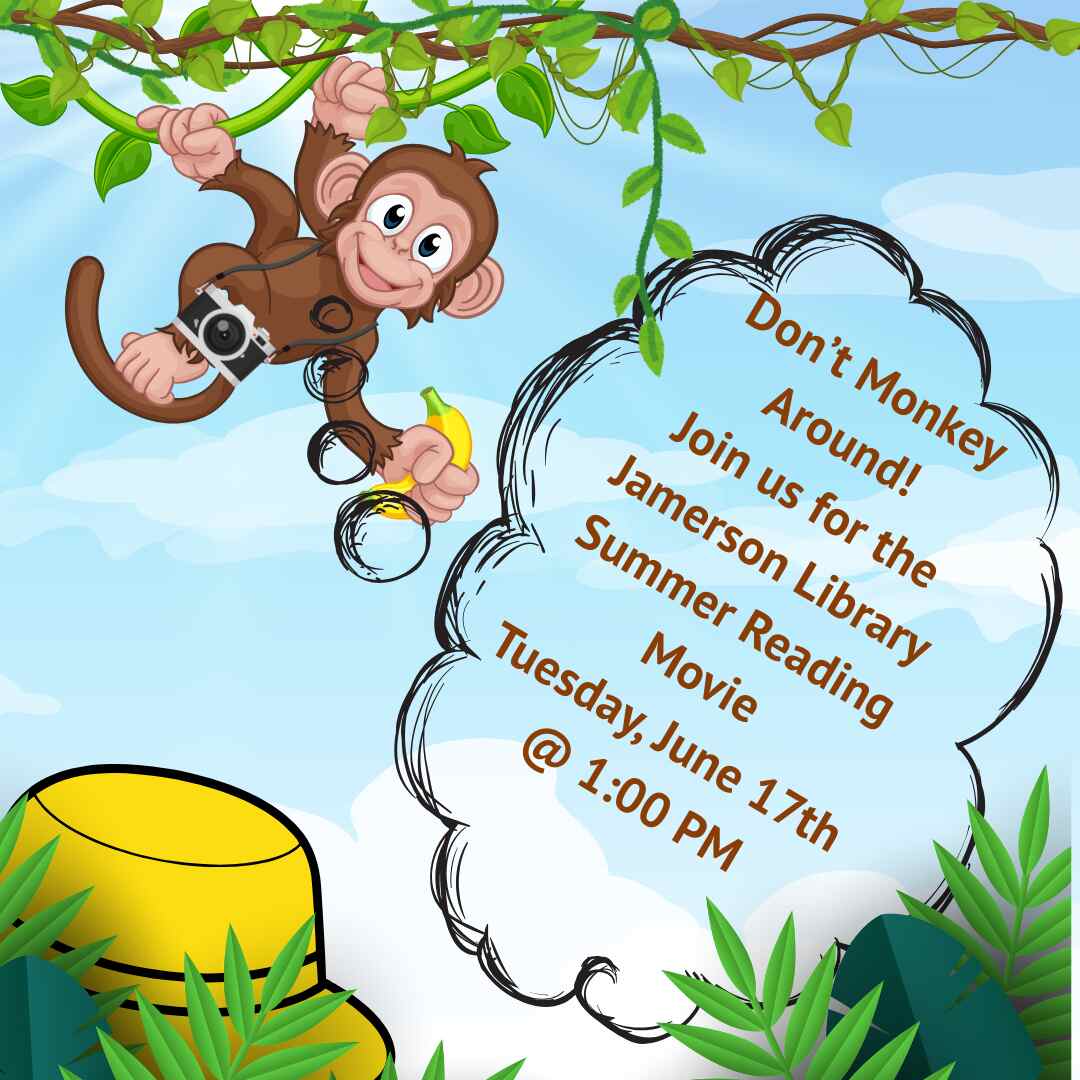 Flyer for Summer Reading Movie