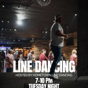 Flyer for Line Dancing