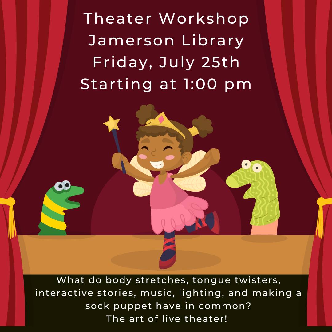 Theater Workshop flyer July 25
