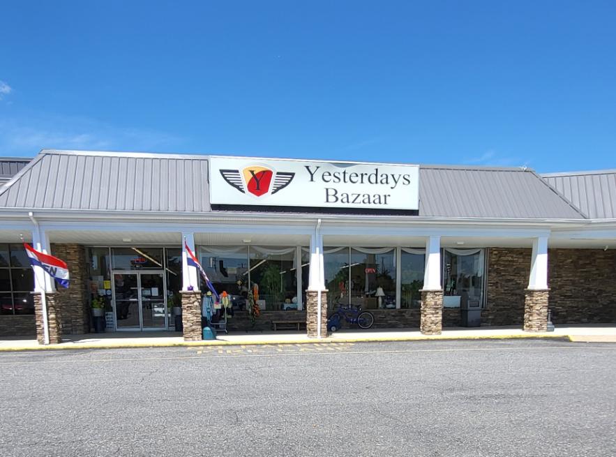 Storefront of Yesterdays Bazaar