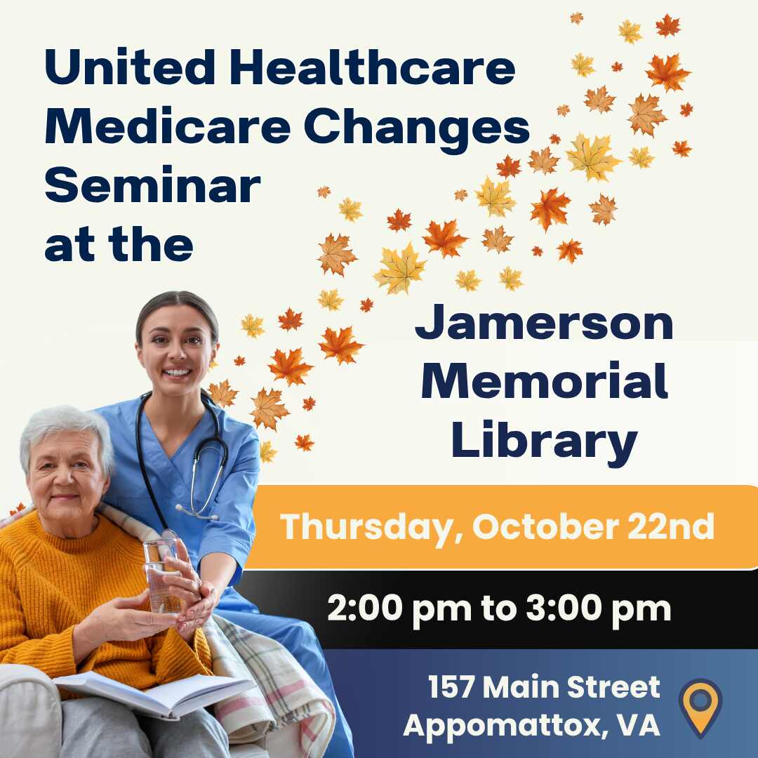 Flyer for Oct 22 United Healthcare