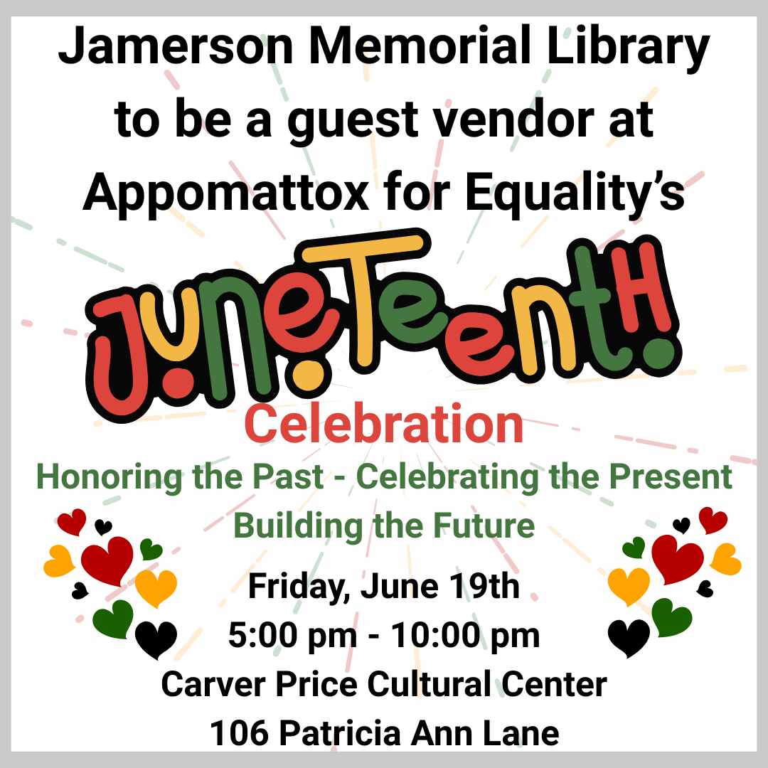 Flyer for Juneteenth Celebration