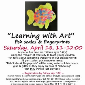 Flyer for Learning with Art