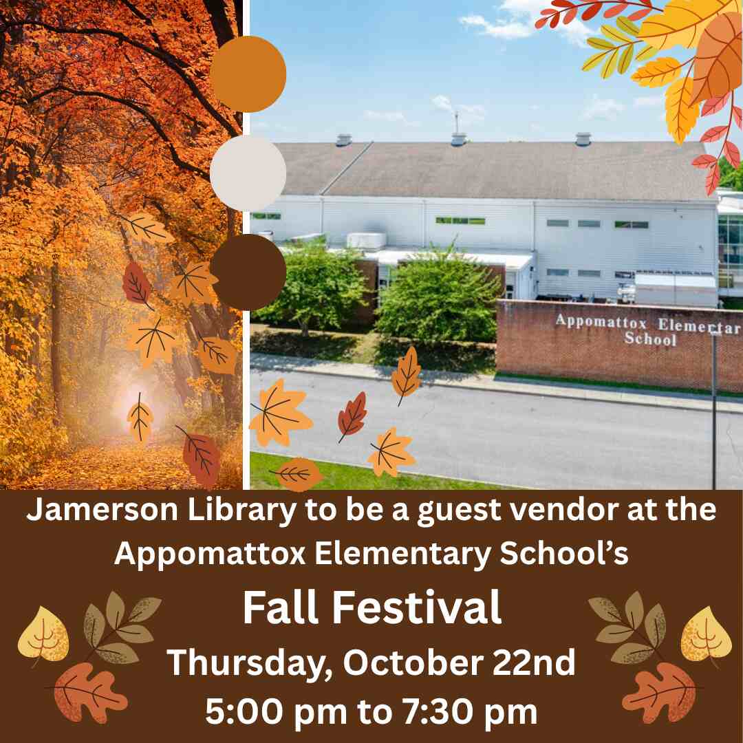 Flyer for fall festival