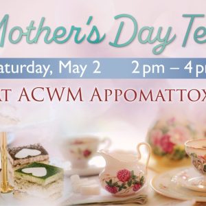 Flyer for Mothers Day tea