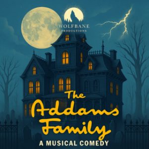 Flyer for The Addams Family