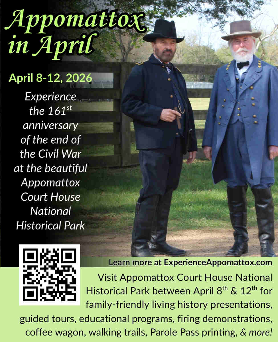 Flyer for April in Appomattox