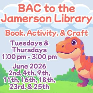 Flyer for Book, Activity, Craft June