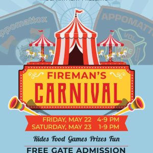 Flyer for Fireman's carnival