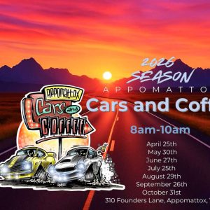 Flyer for Cars and Coffee