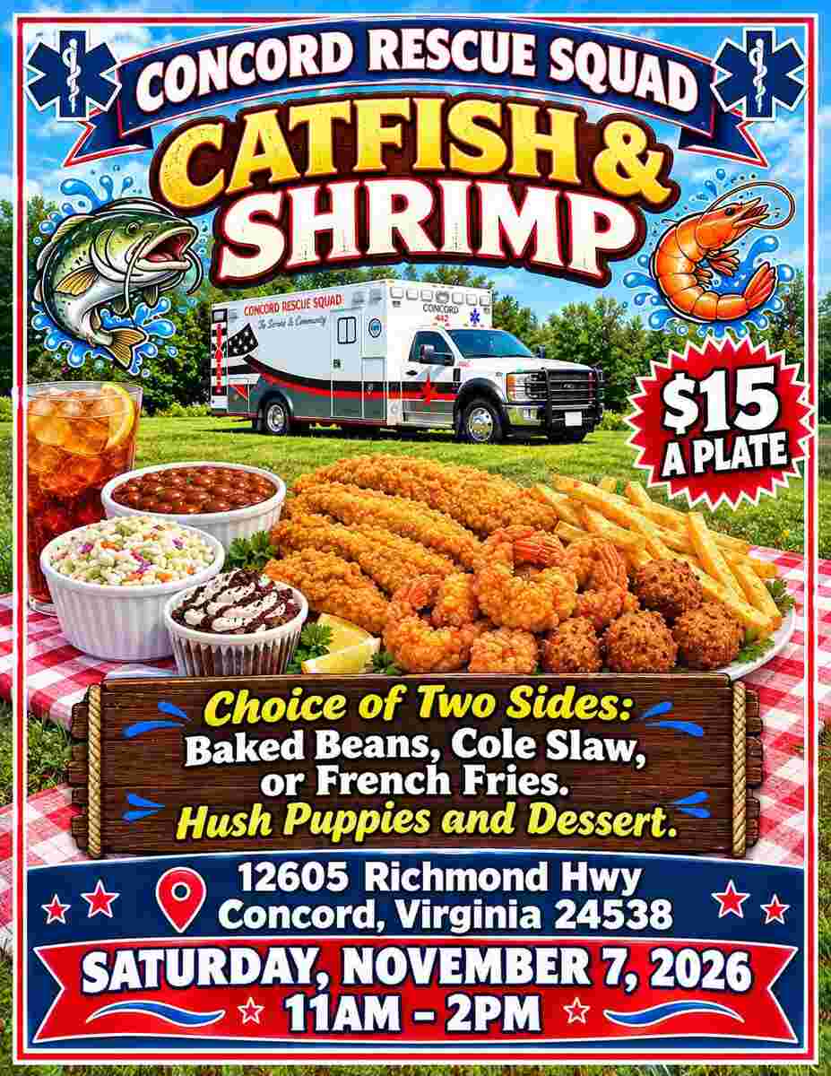 Flyer for Catfish and Shrimp CRS Nov 7