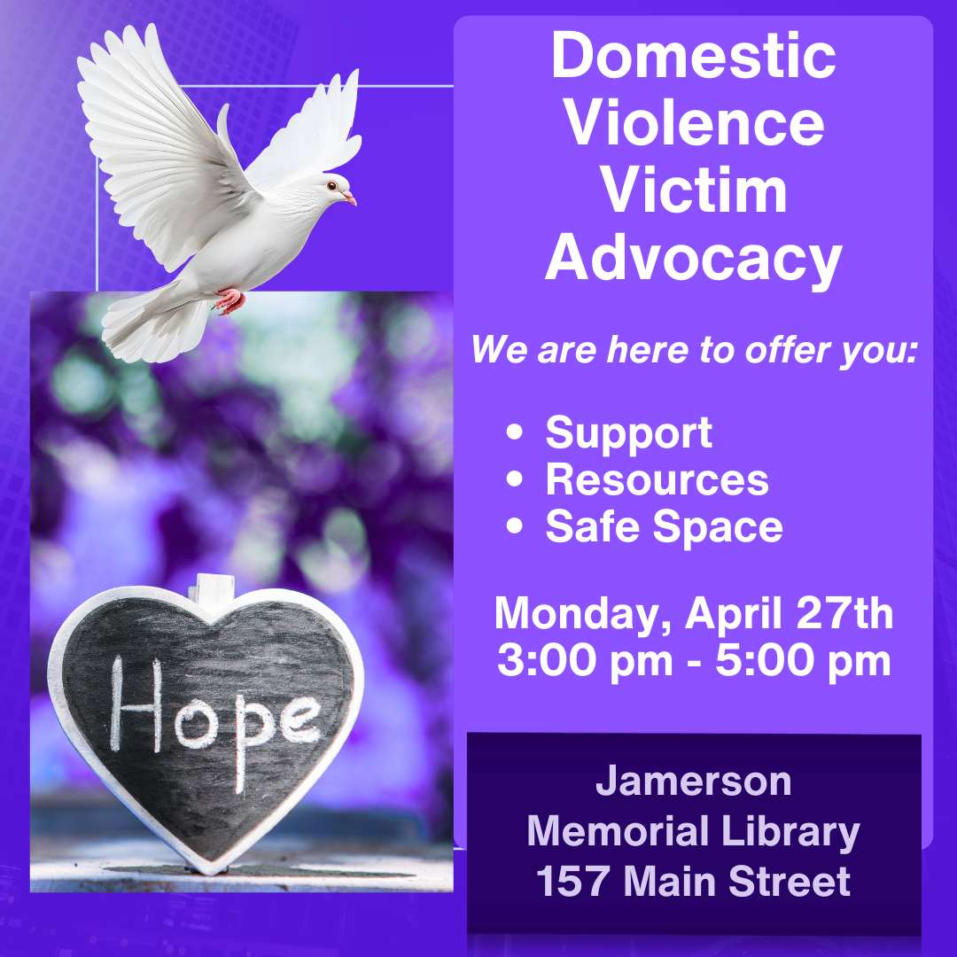 Flyer for Domestic Violence Victim Advocacy