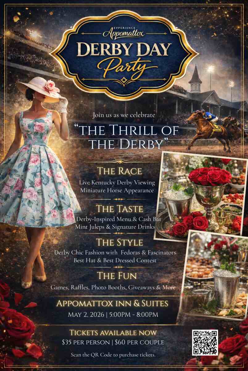 Flyer for Derby day