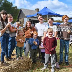Family at Fall Festival