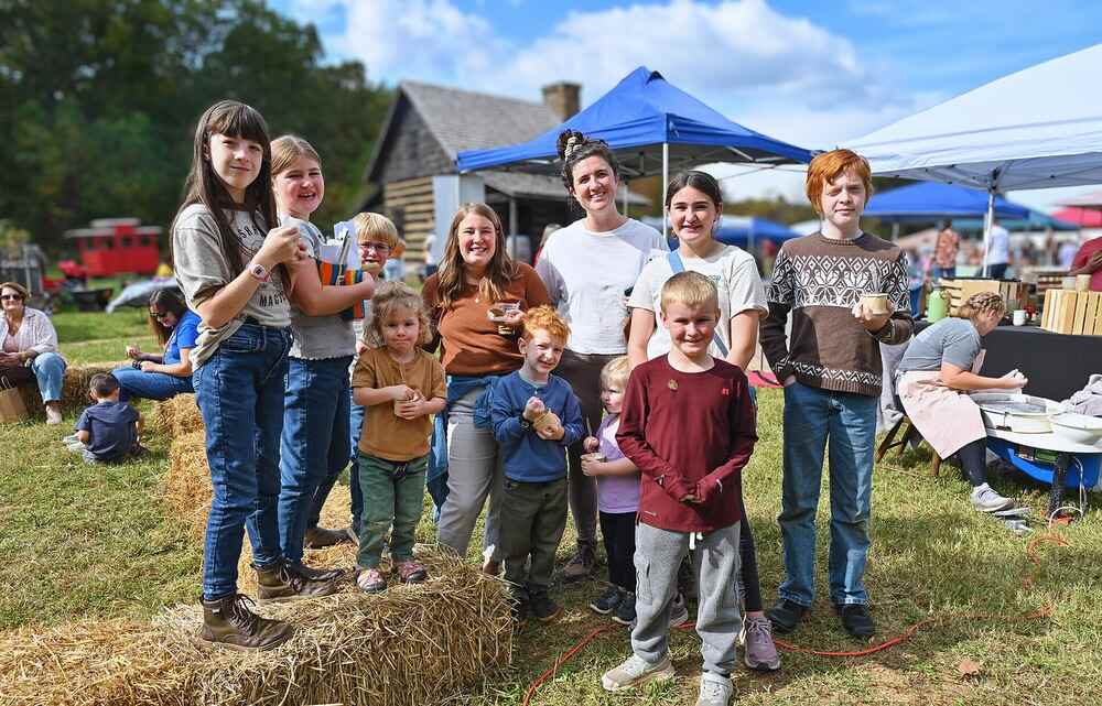 Family at Fall Festival