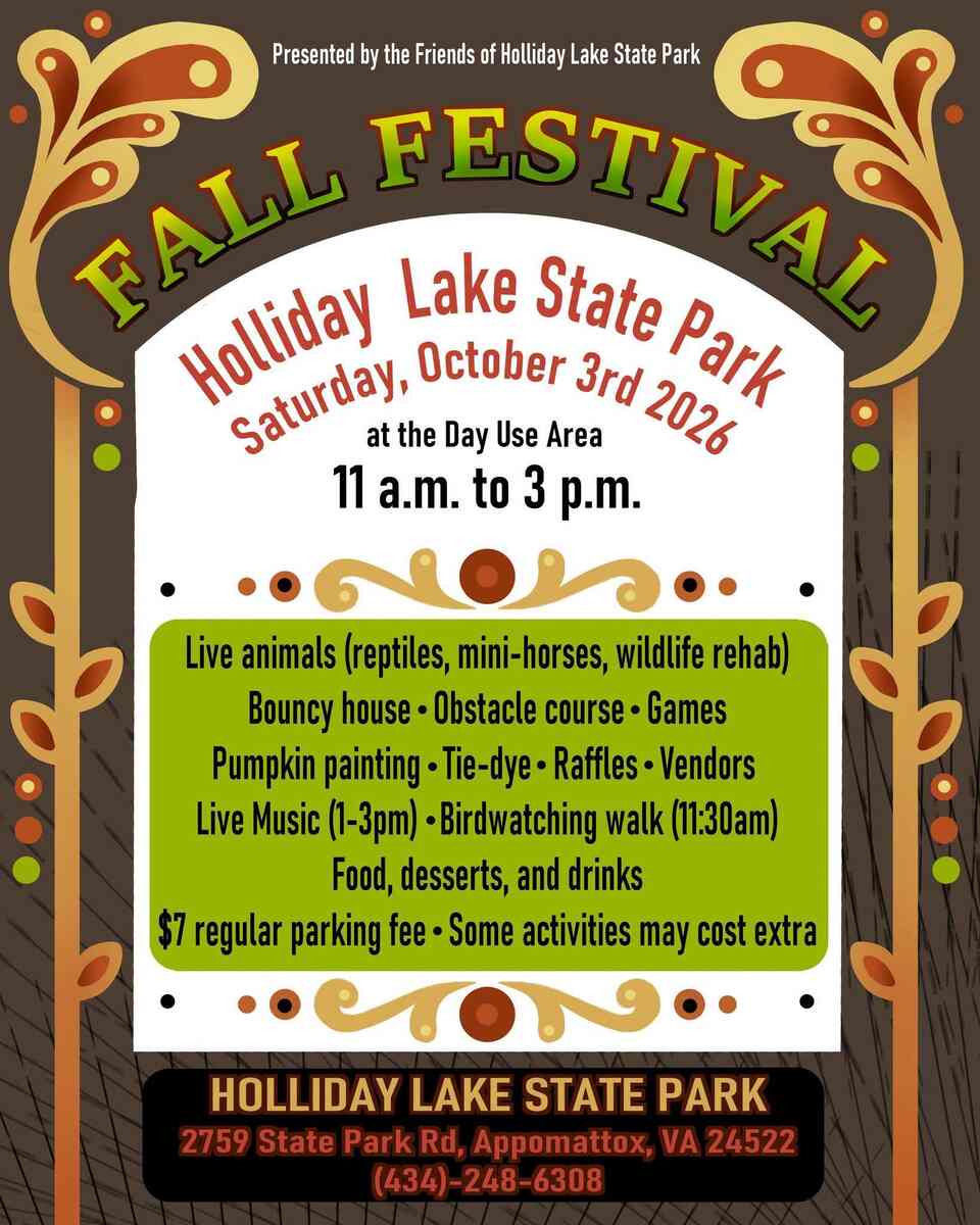 Flyer for Fall Festival Oct 3
