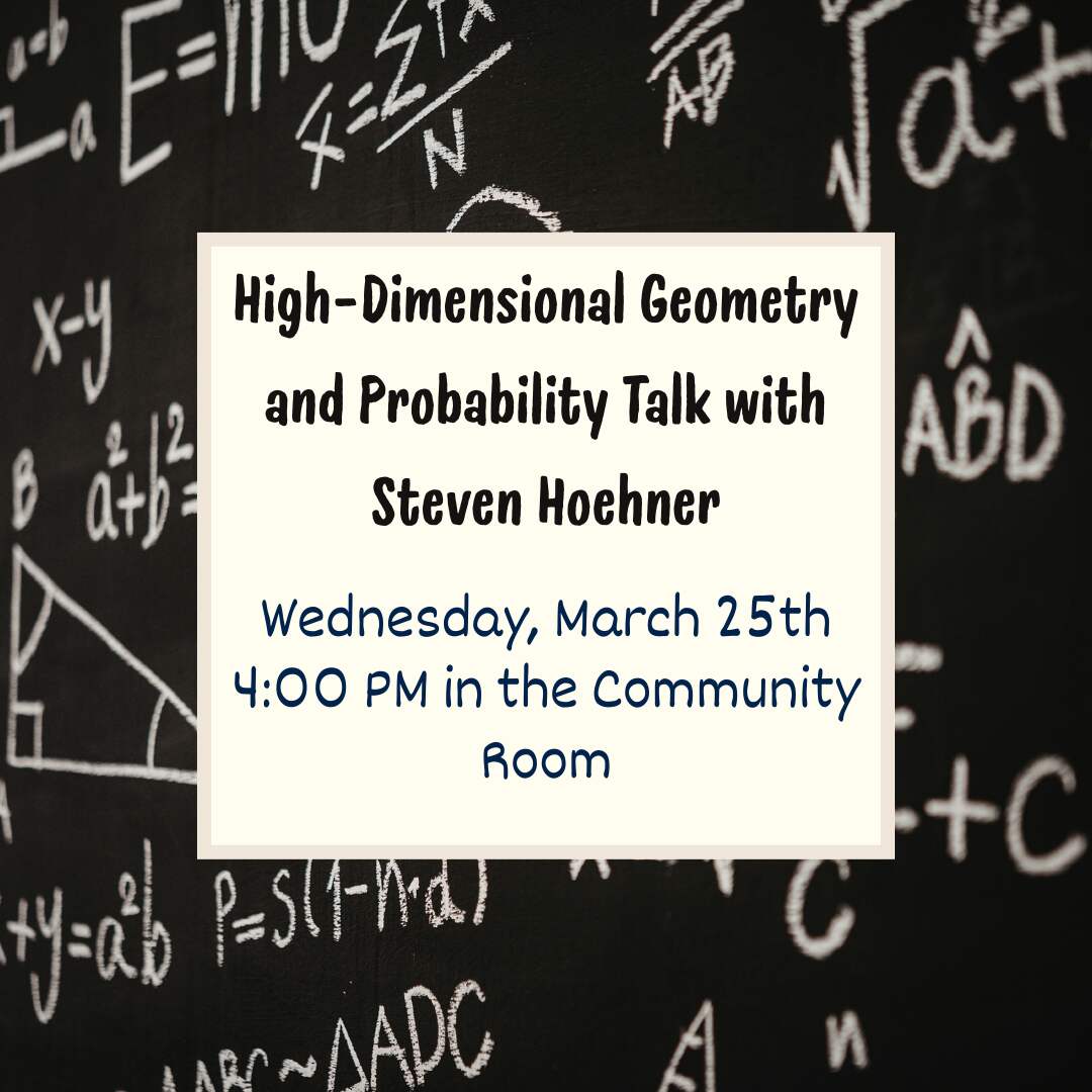 Flyer for High-Dimensional Geometry talk
