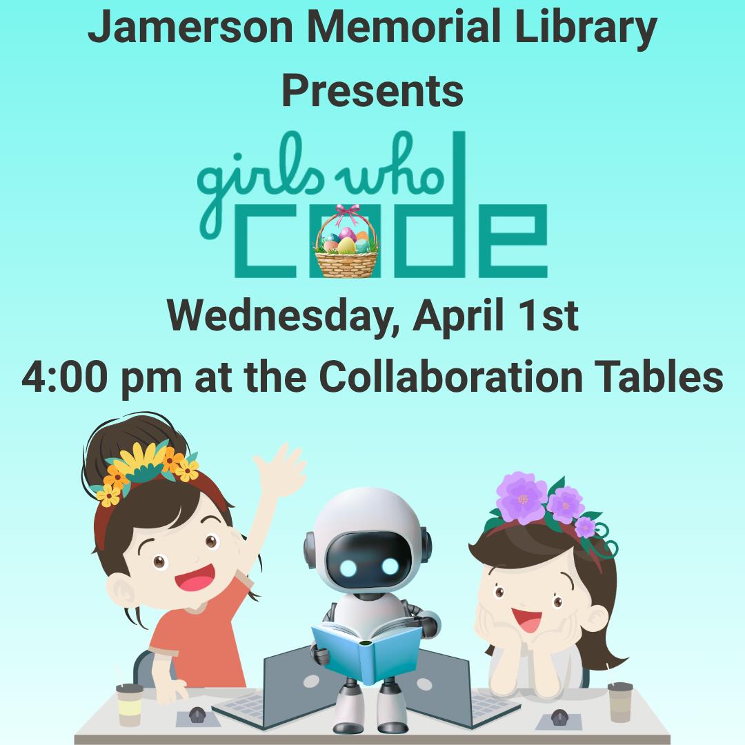 Flyer for girls who code