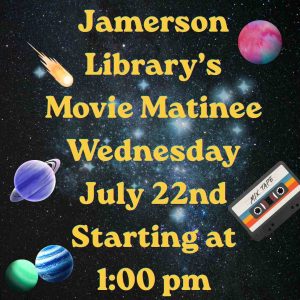 Flyer for Movie Matinee