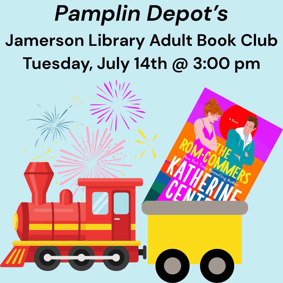 Flyer for Adult Book Club