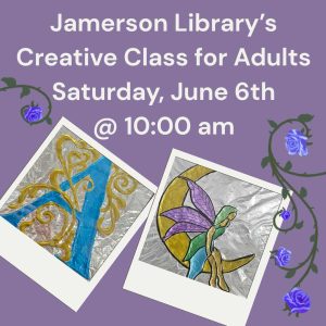 Flyer for Creative Class for Adults