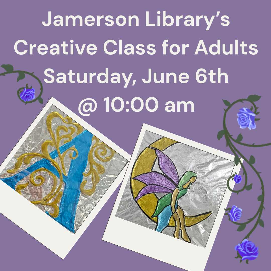Flyer for Creative Class for Adults