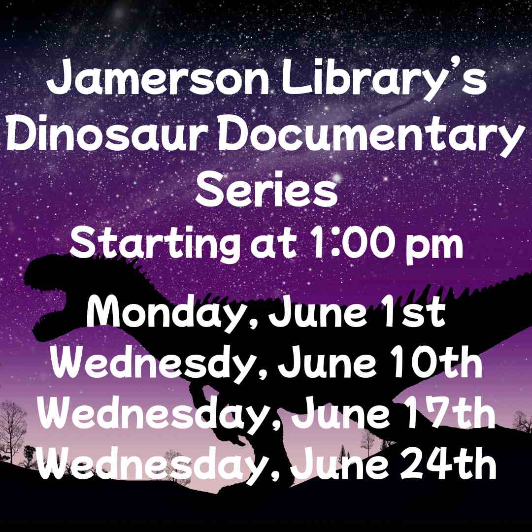 Flyer for Dinosaur Documentary Series