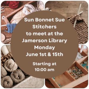 Flyer for Sun Bonnet Sue June