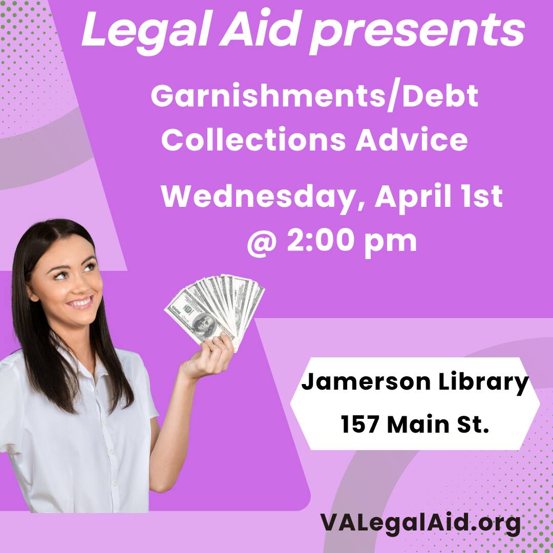 Flyer for Legal Aid