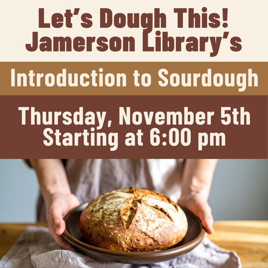 Flyer for Sourdough Introduction Nov 5