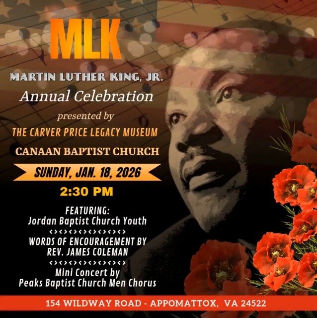 Flyer for Martin Luther King Day