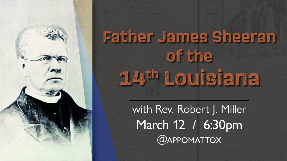 Flyer for Father James Sheeran