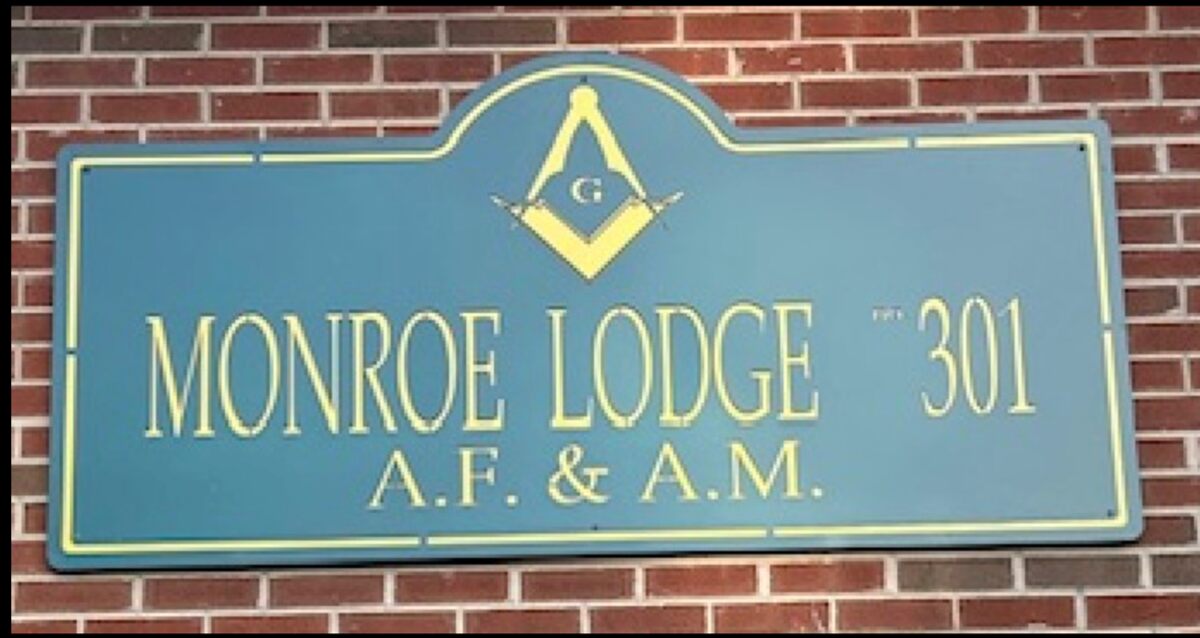 Monroe Lodge sign