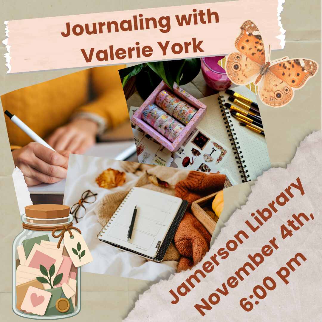 Flyer for Journaling Nov 4