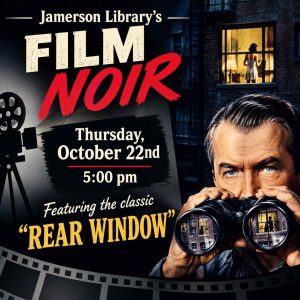 Flyer for Film Noir Oct 22